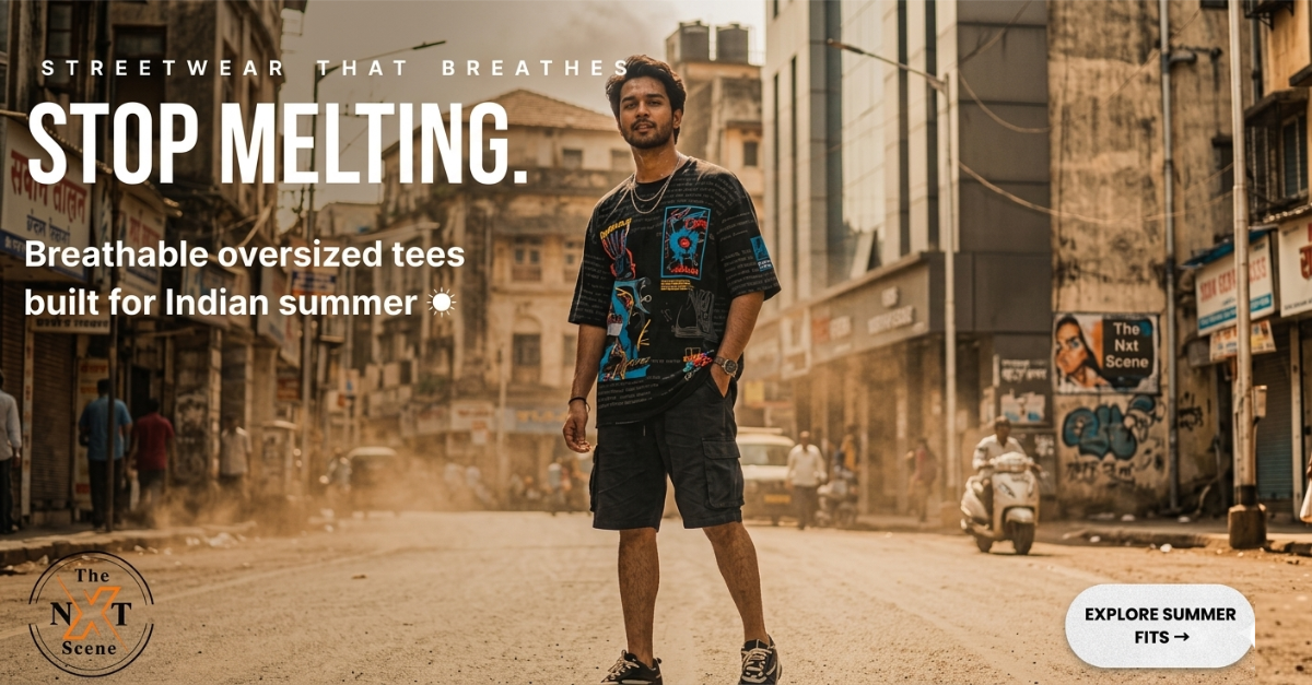 Stop Melting: The Ultimate Guide to Breathable; Stylish Oversized T-Shirts for Indian Summer