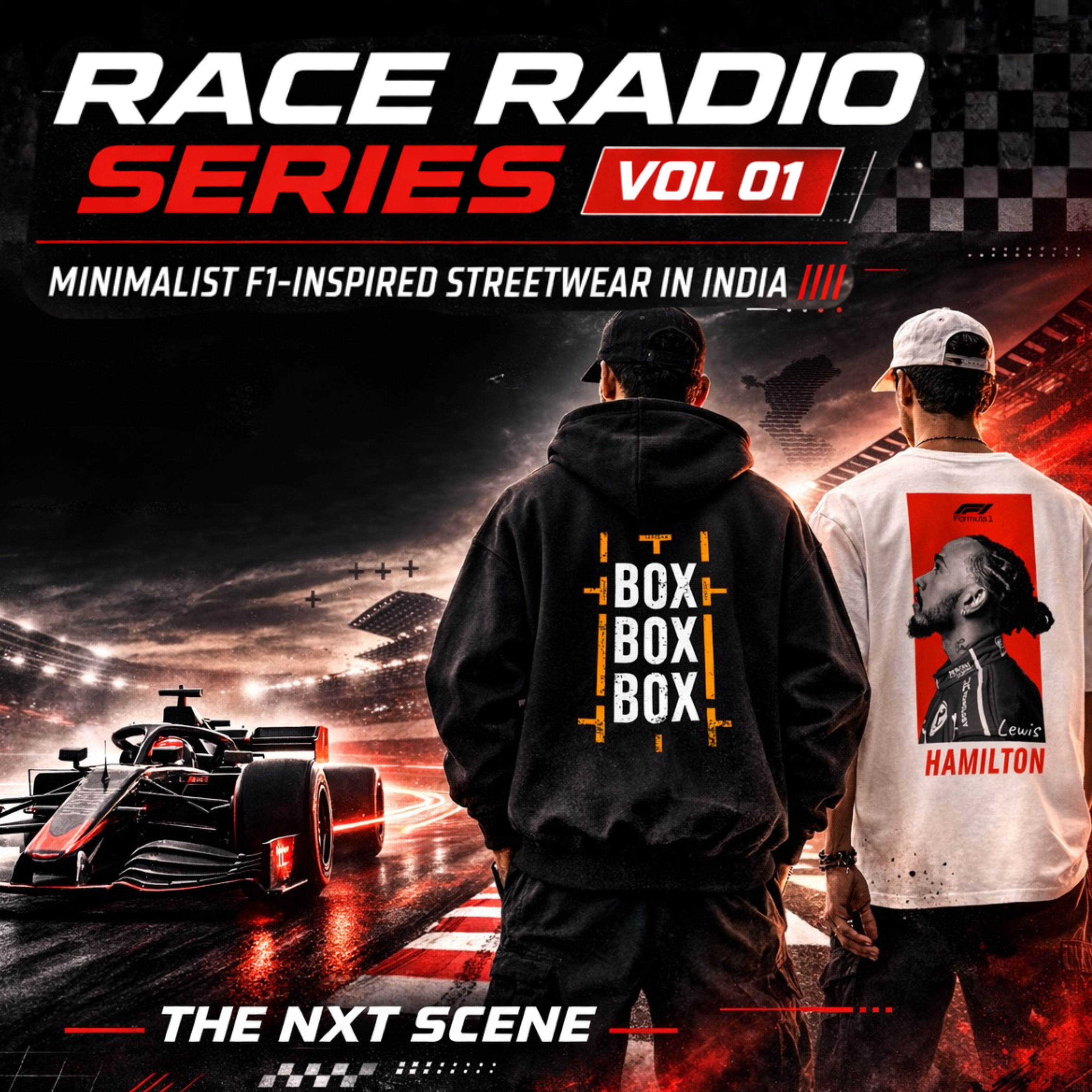 Race Radio Series Vol 01 | Minimalist F1-Inspired Streetwear in India | The Nxt Scene