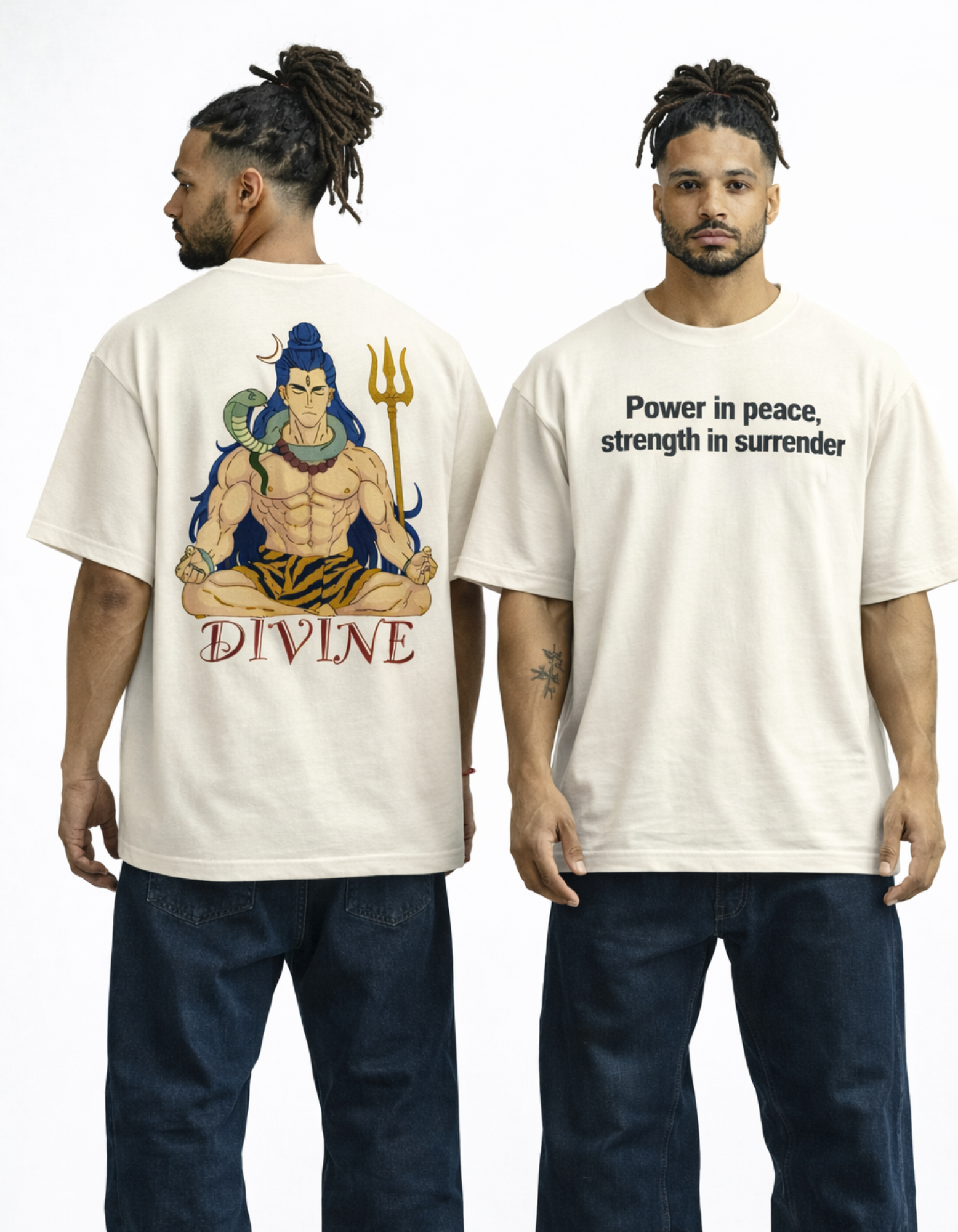 Divine Ascend Oversized Tee