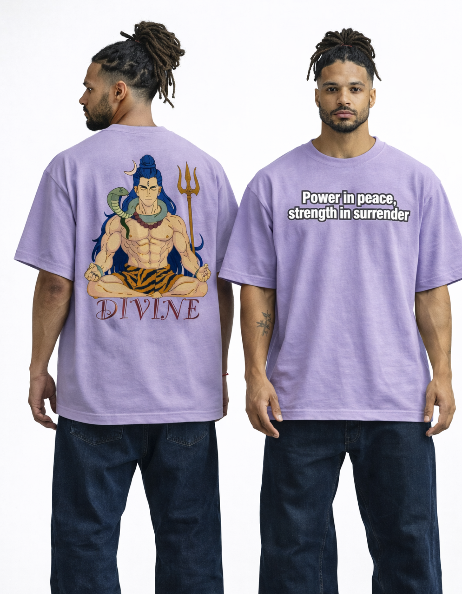 Divine Ascend Oversized Tee