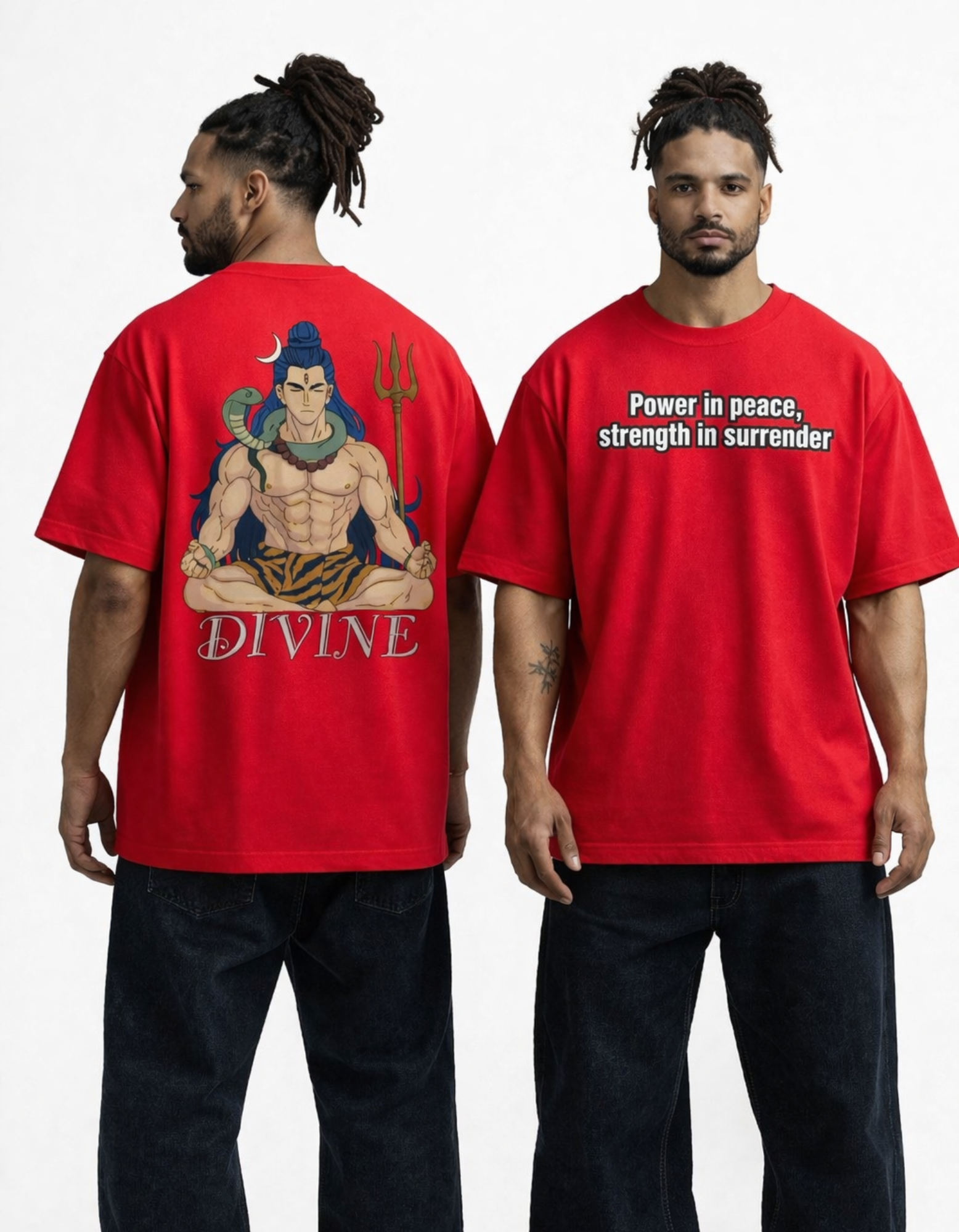 Divine Ascend Oversized Tee