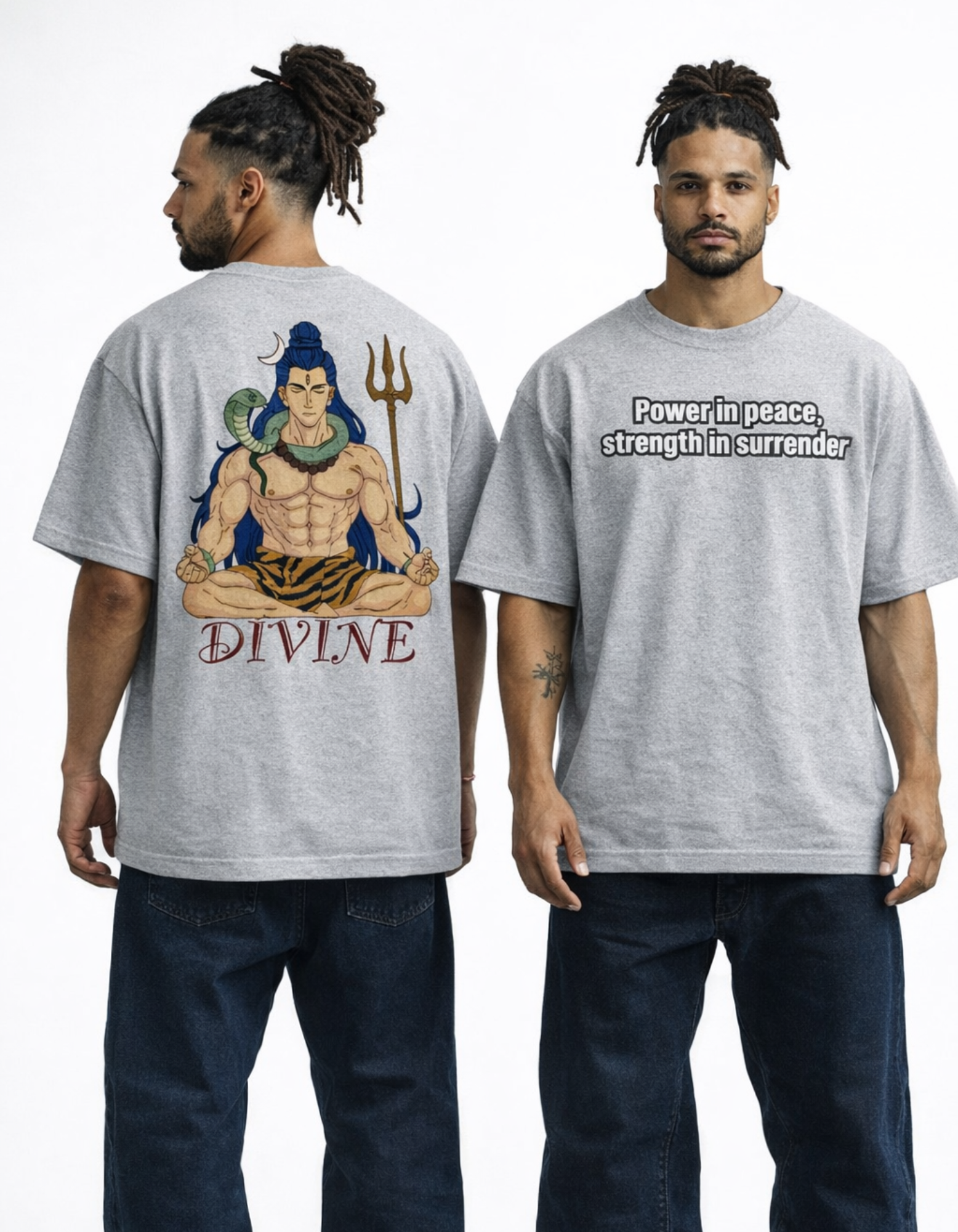 Divine Ascend Oversized Tee