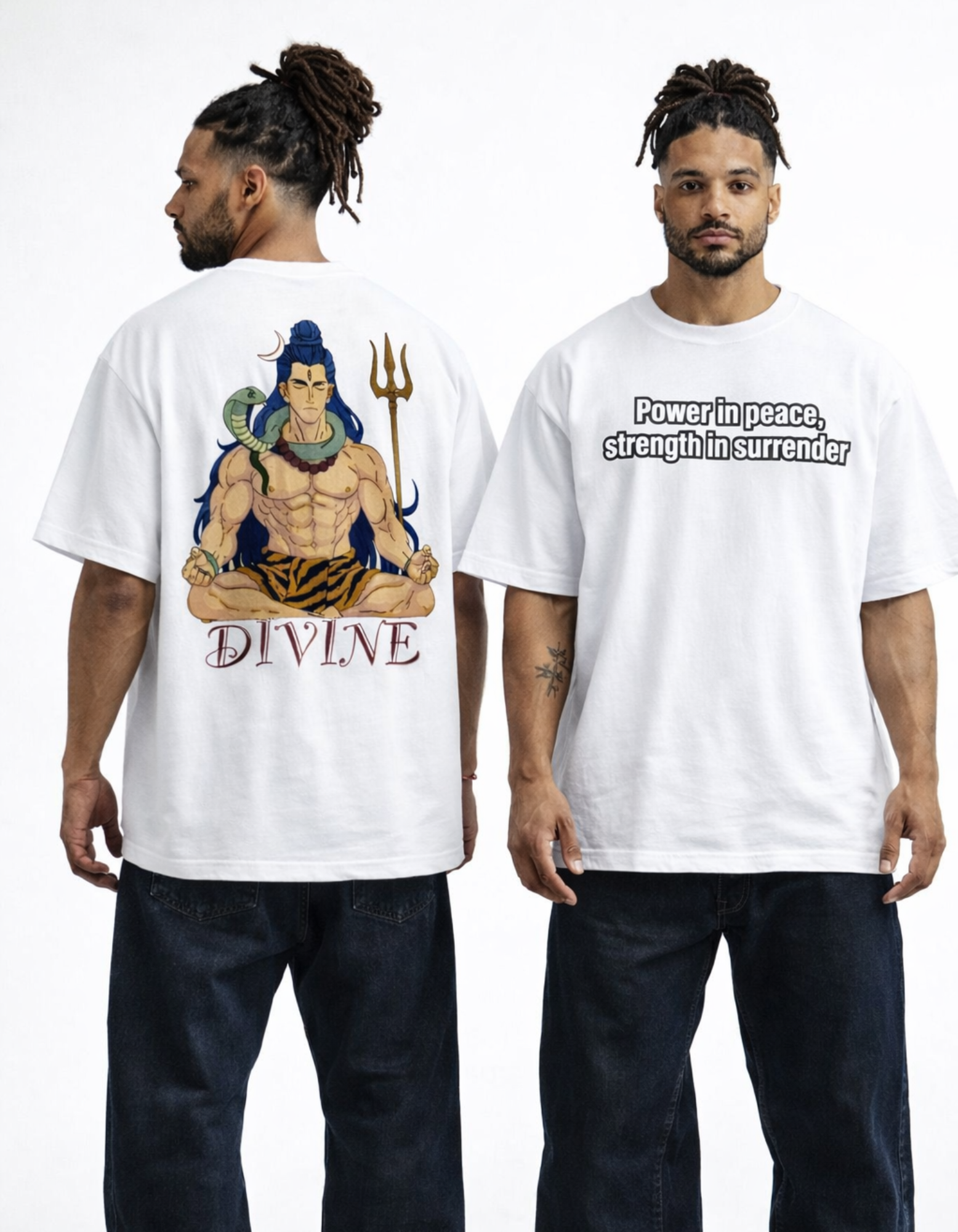 Divine Ascend Oversized Tee