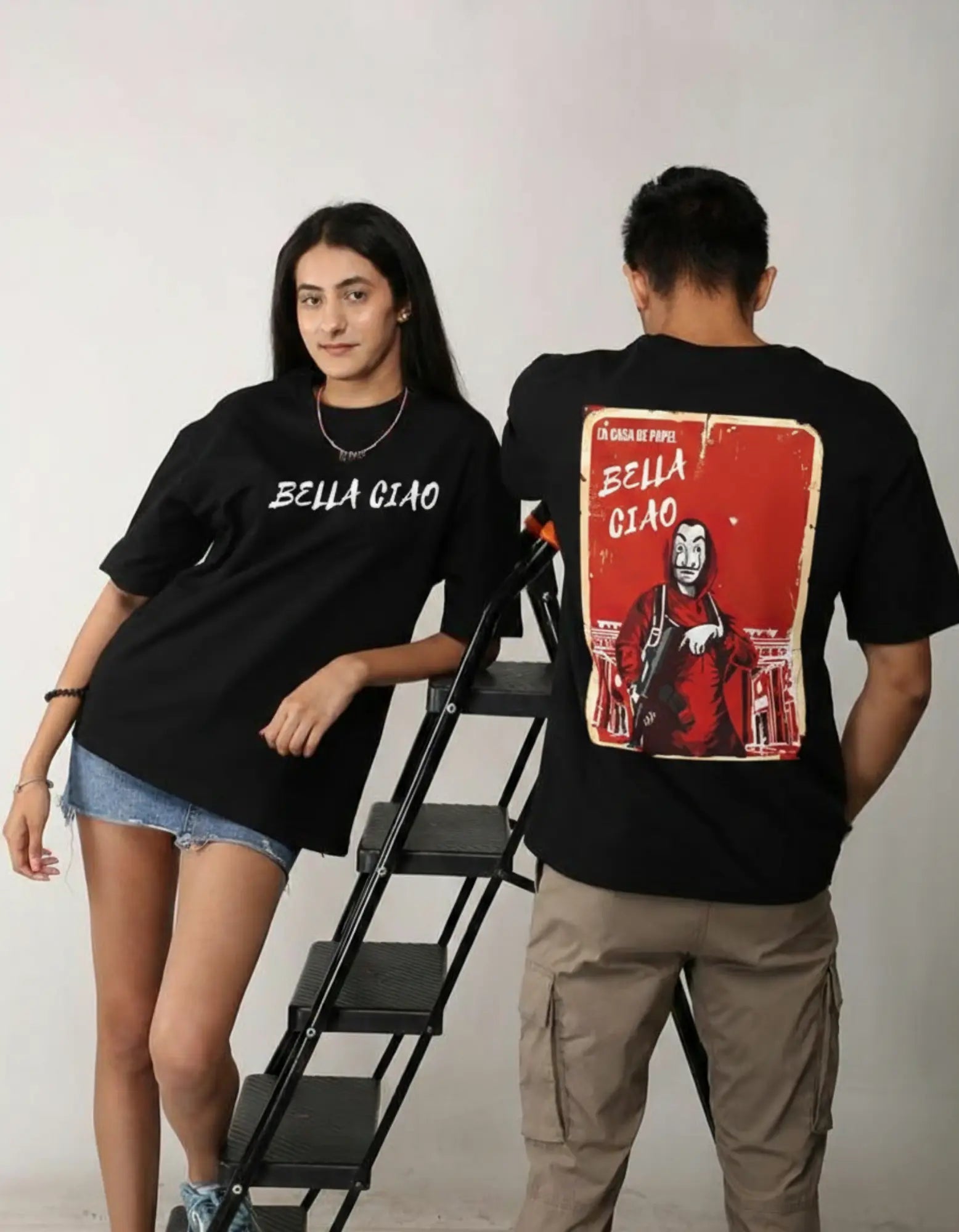 Bella Ciao Oversized Tee - TheNxtScene