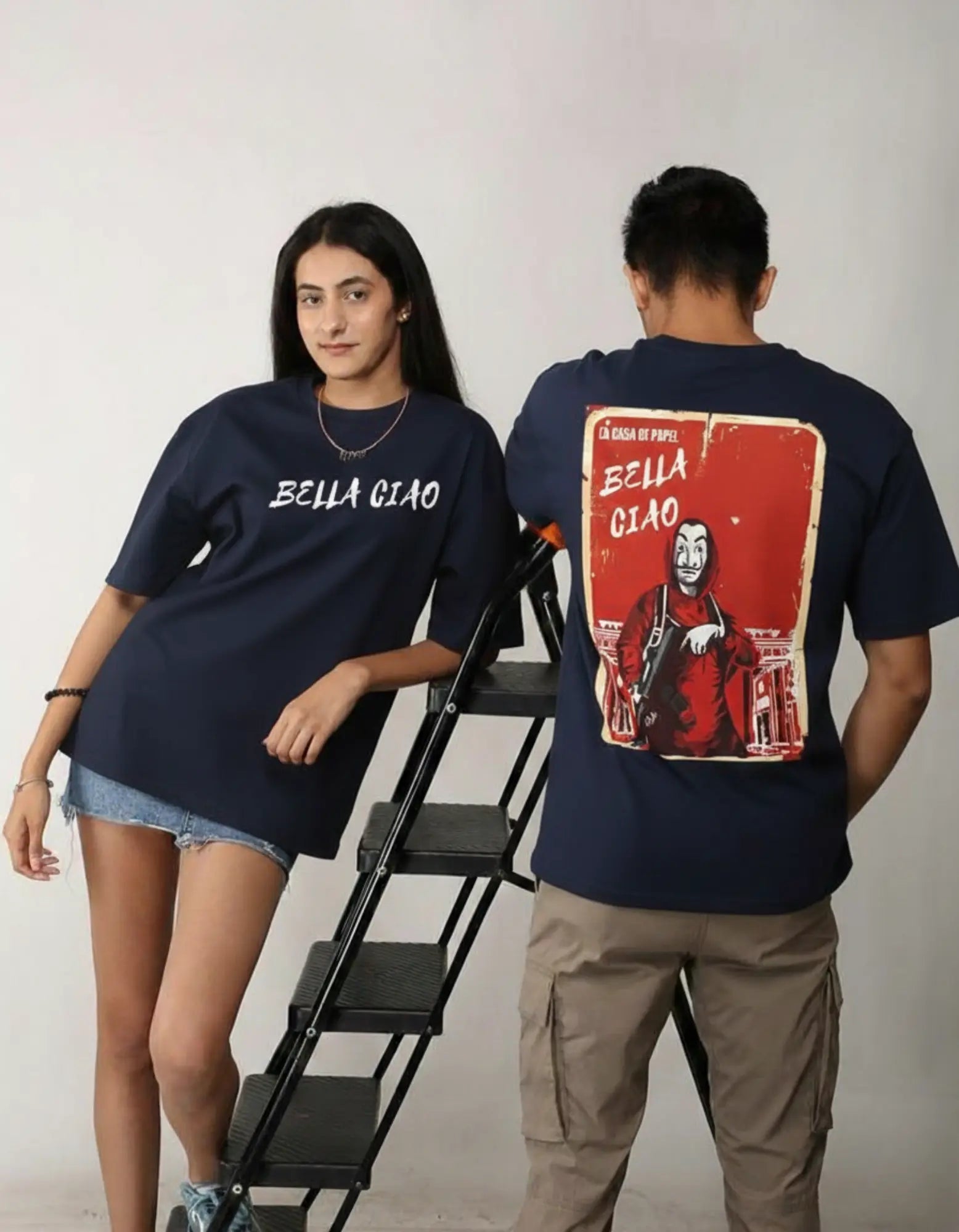 Bella Ciao Oversized Tee - TheNxtScene