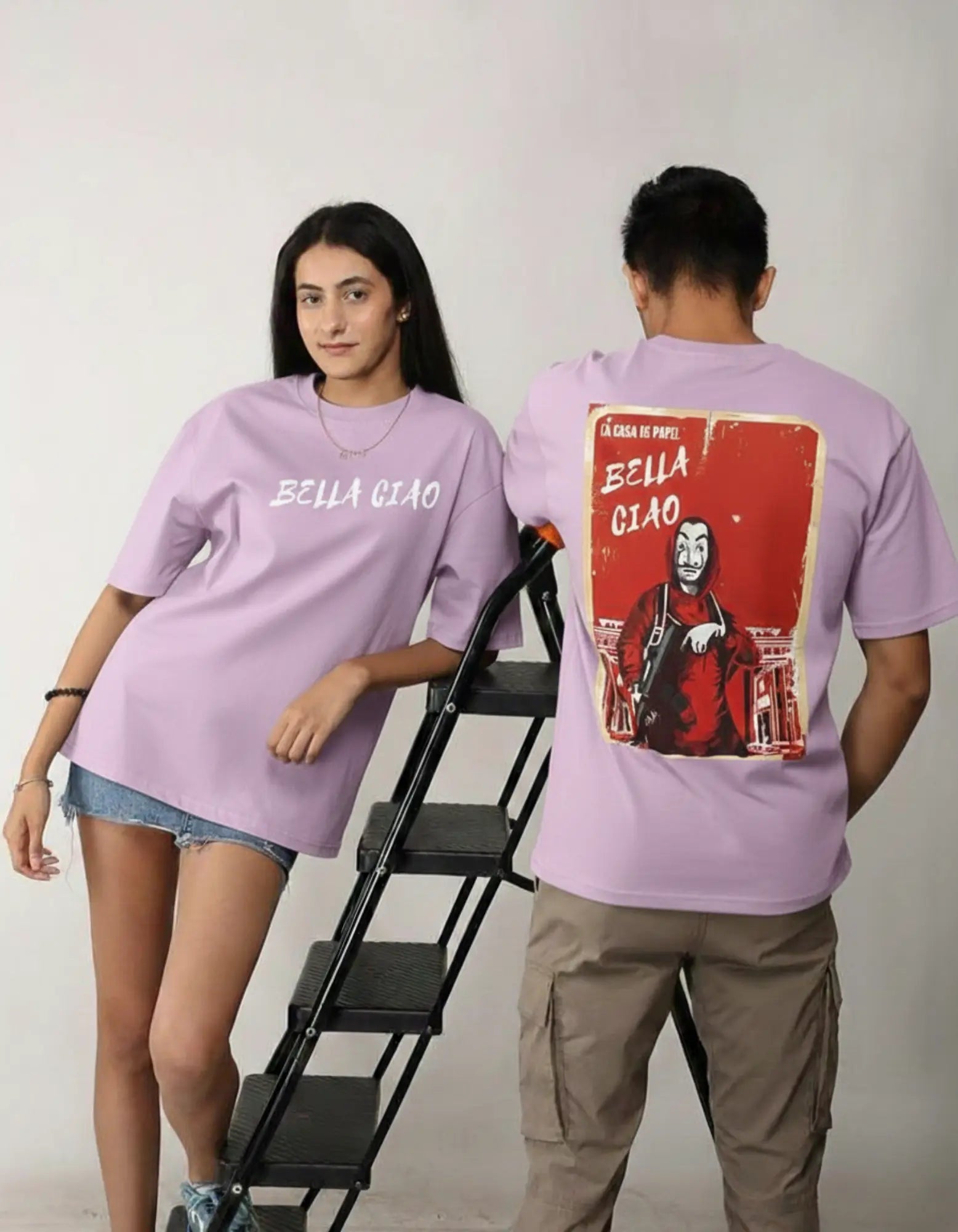 Bella Ciao Oversized Tee - TheNxtScene
