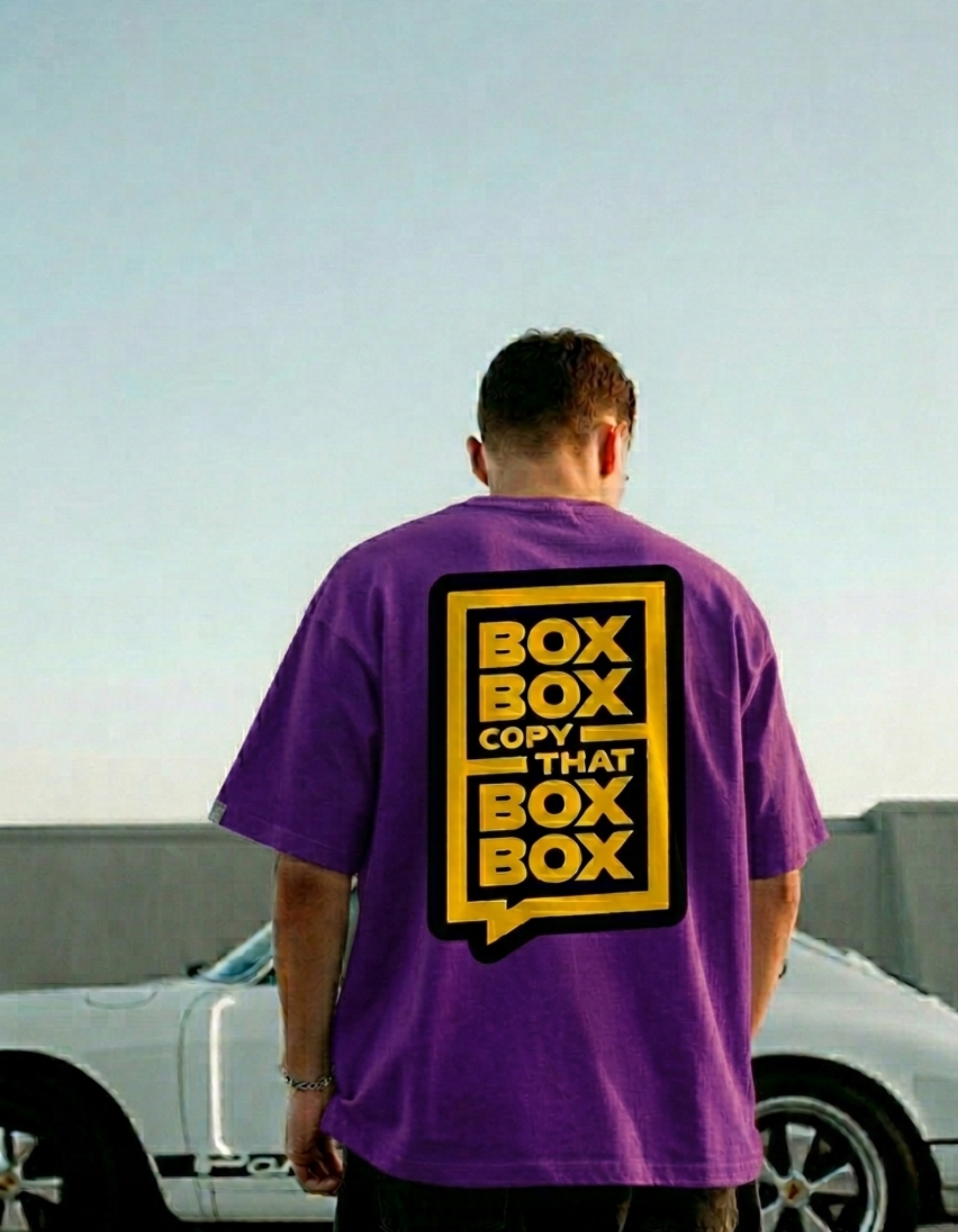 Box Call Oversized Tee