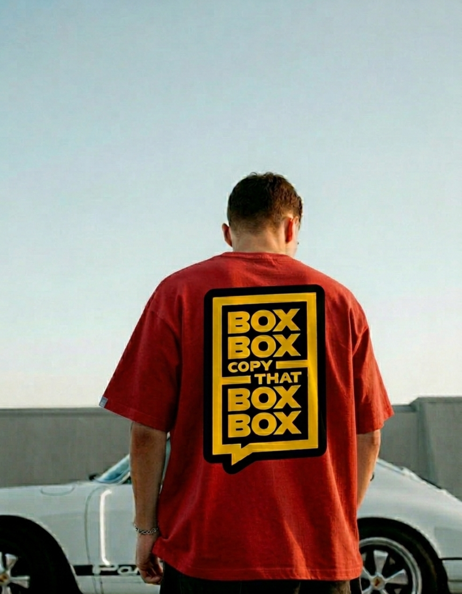 Box Call Oversized Tee