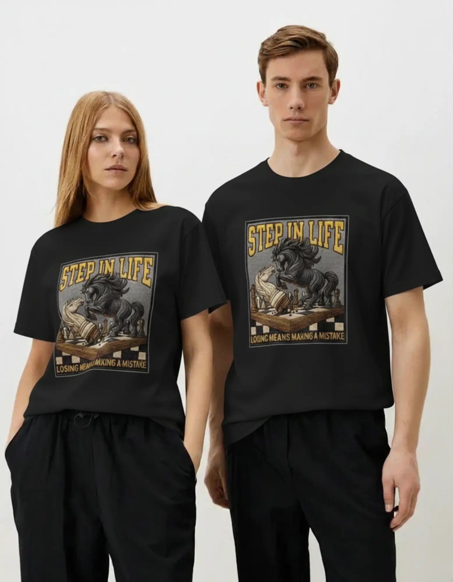 Checkmate Mindset Oversized Tee - TheNxtScene