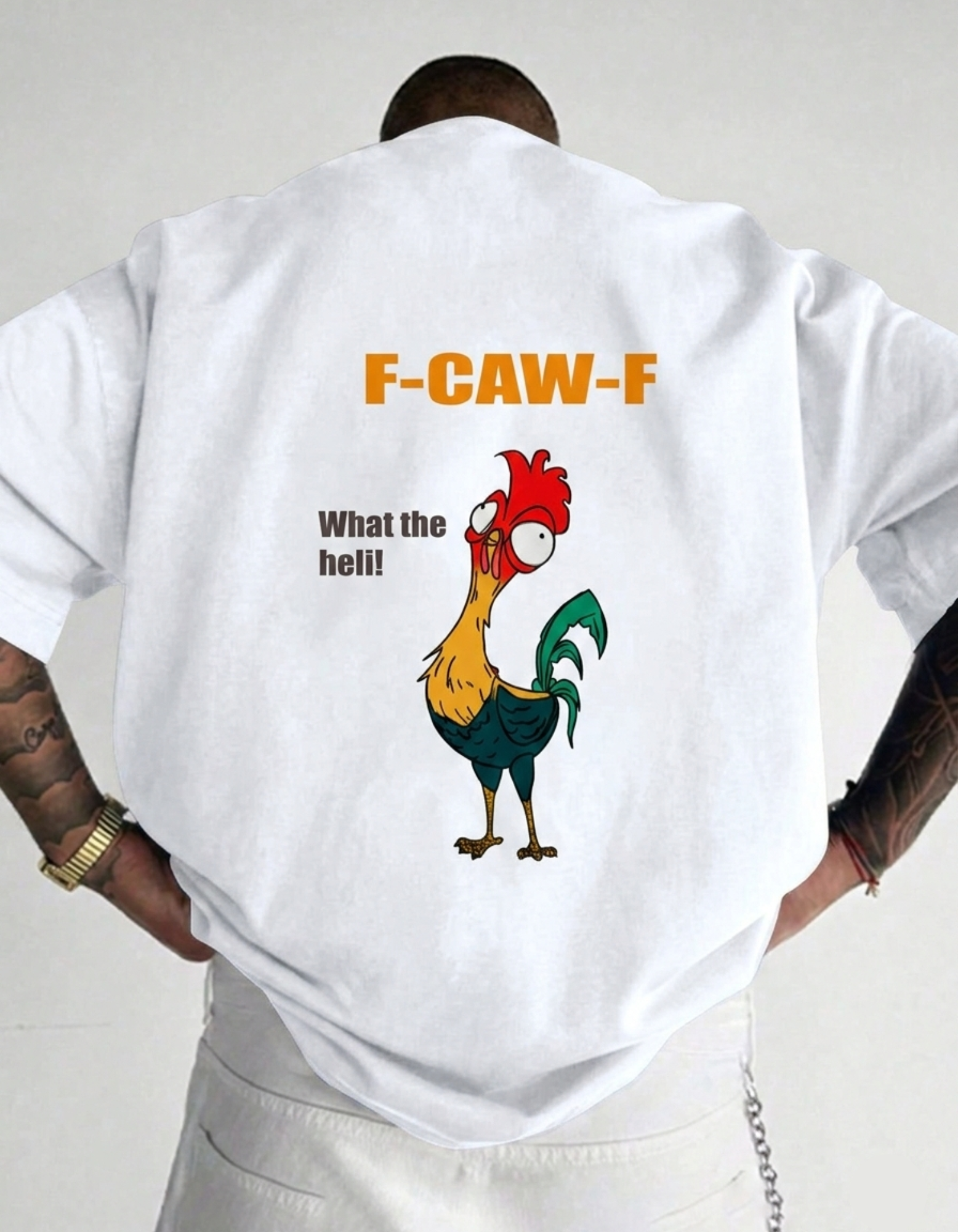 F-CAW-F Oversized Tee - TheNxtScene
