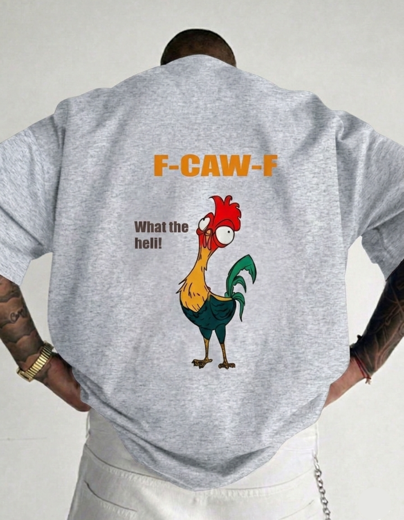 F-CAW-F Oversized Tee - TheNxtScene