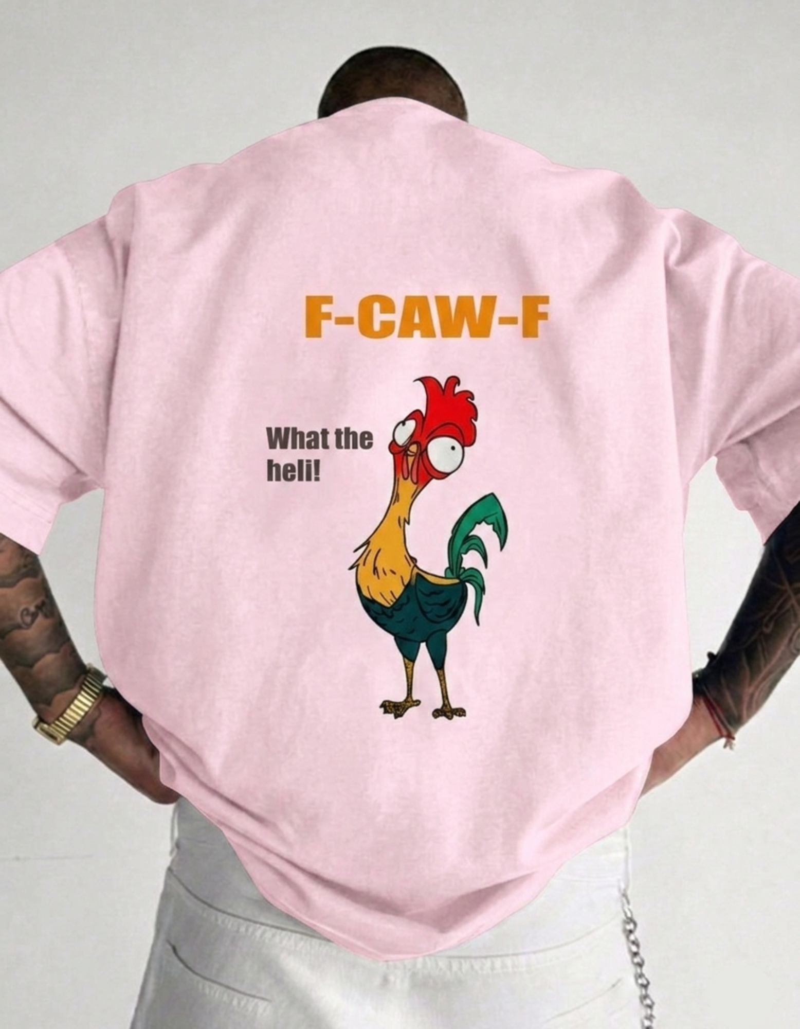 F-CAW-F Oversized Tee - TheNxtScene