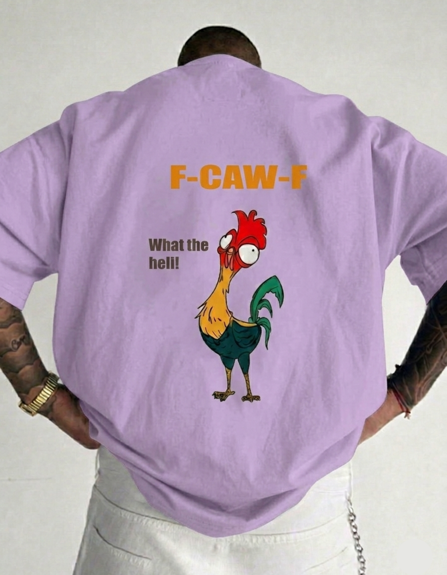 F-CAW-F Oversized Tee - TheNxtScene