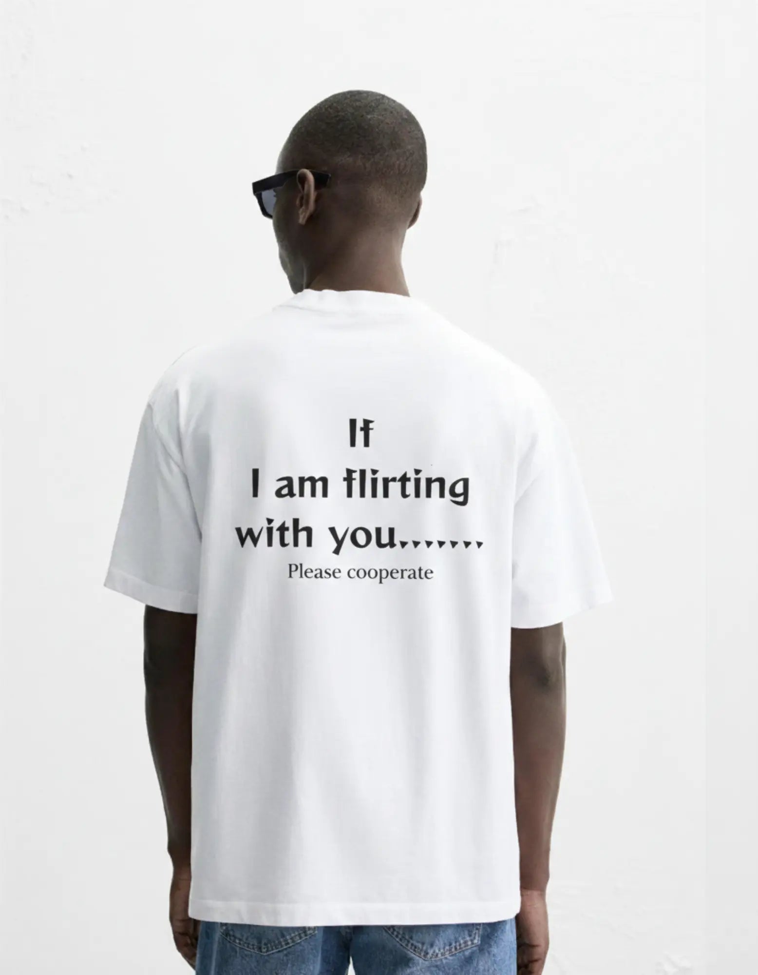 Flirt Mode Oversized Tee - TheNxtScene