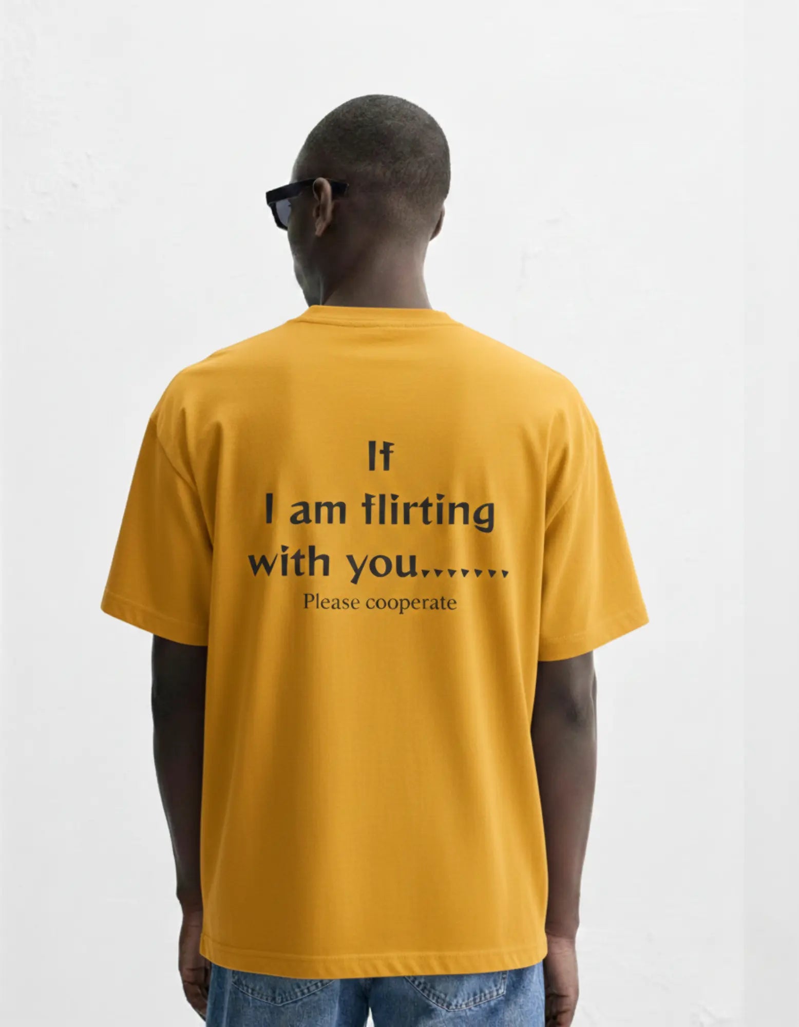Flirt Mode Oversized Tee - TheNxtScene
