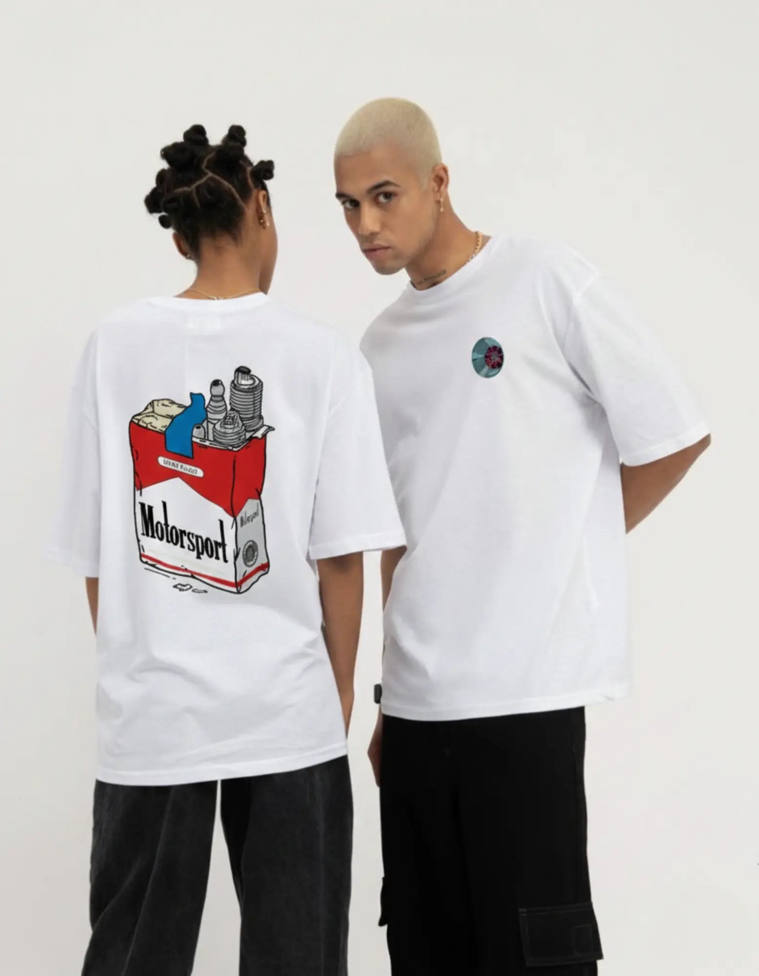 Full Throttle Oversized Tee - TheNxtScene