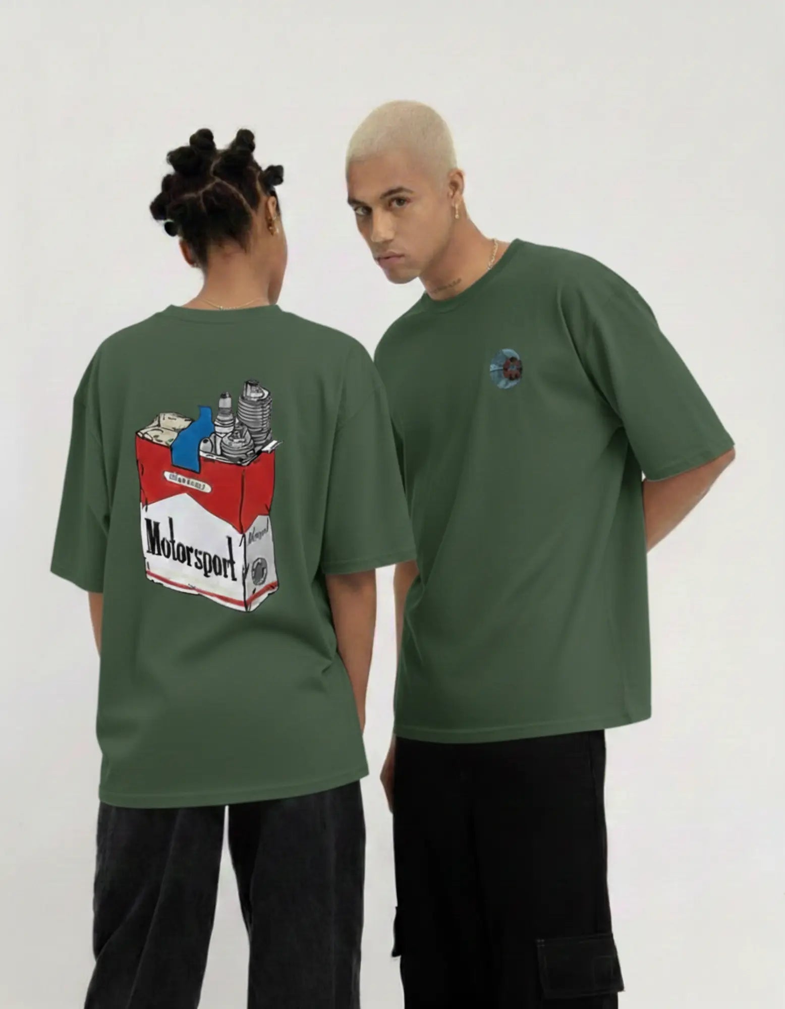 Full Throttle Oversized Tee - TheNxtScene