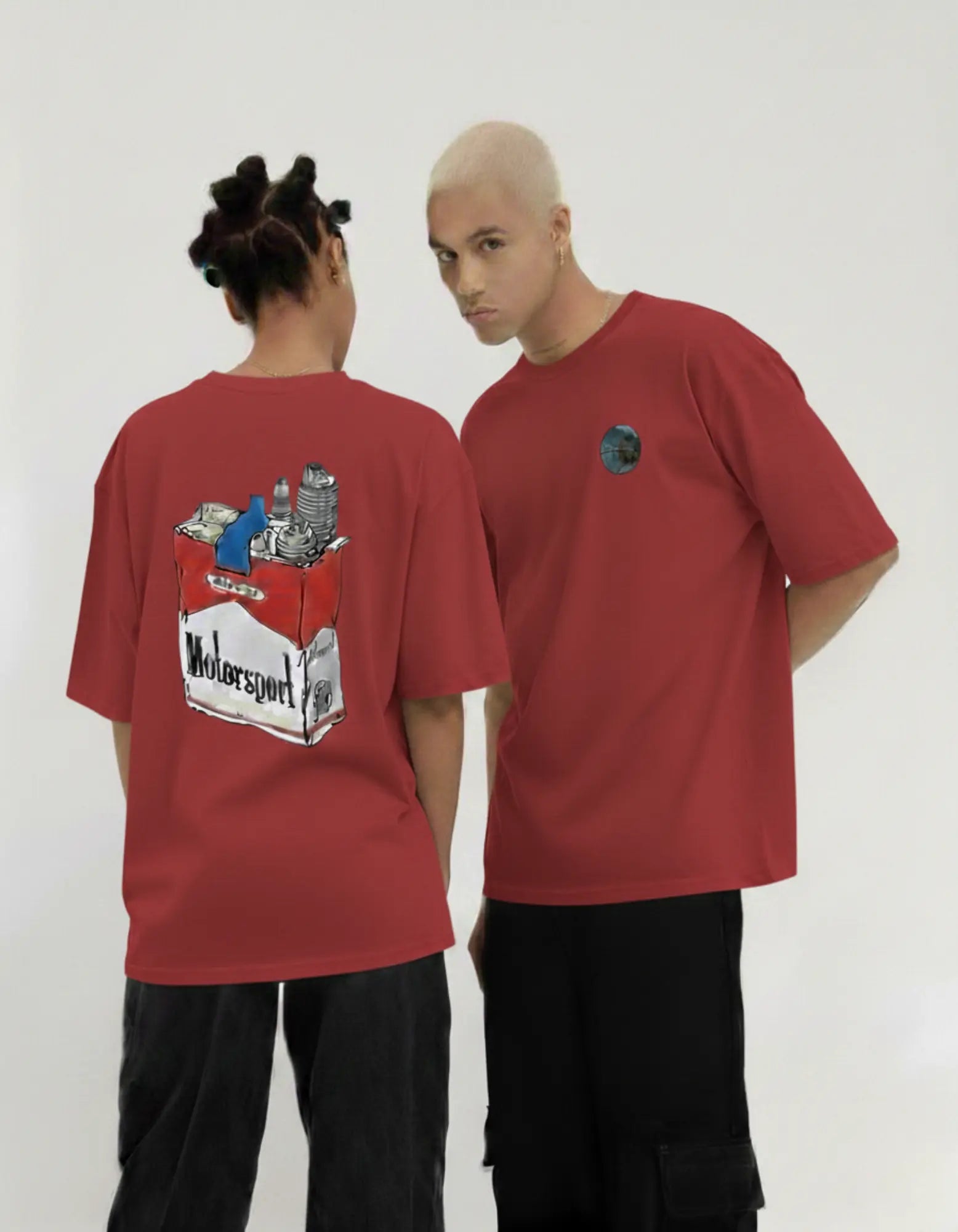 Full Throttle Oversized Tee - TheNxtScene