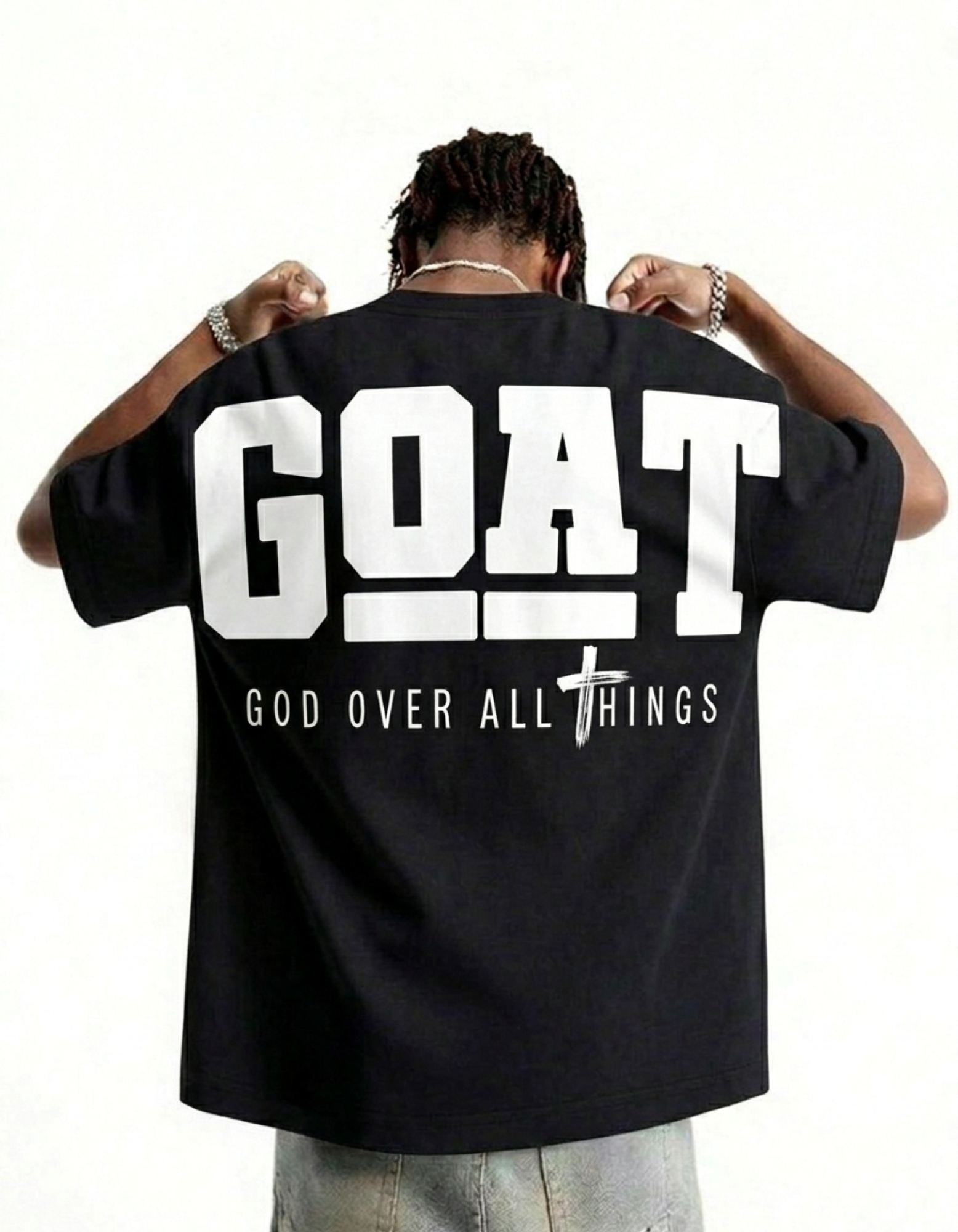 GOAT Oversized Tee - TheNxtScene