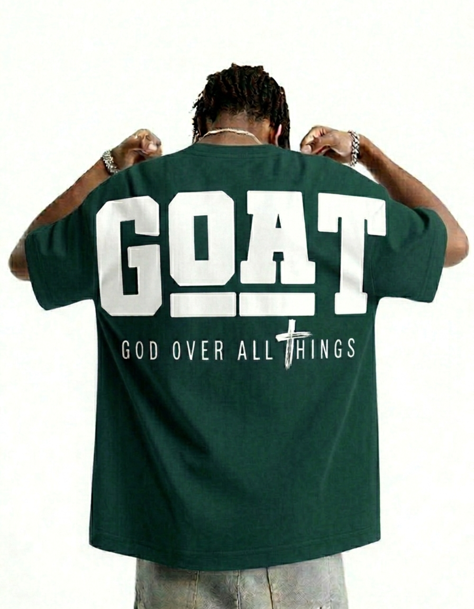 GOAT Oversized Tee - TheNxtScene