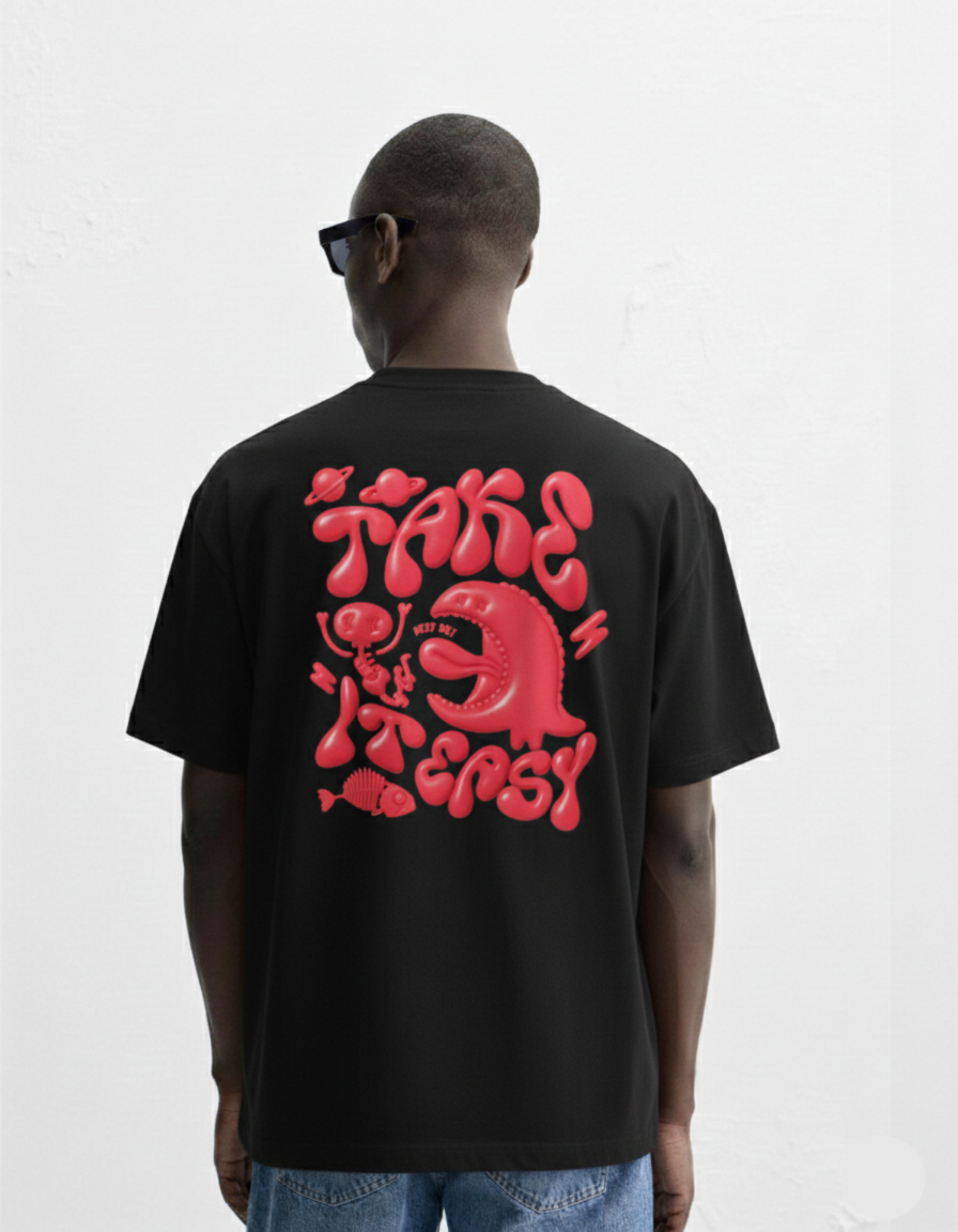 Take It Easy – Chill Vibes Oversized Tee - TheNxtScene