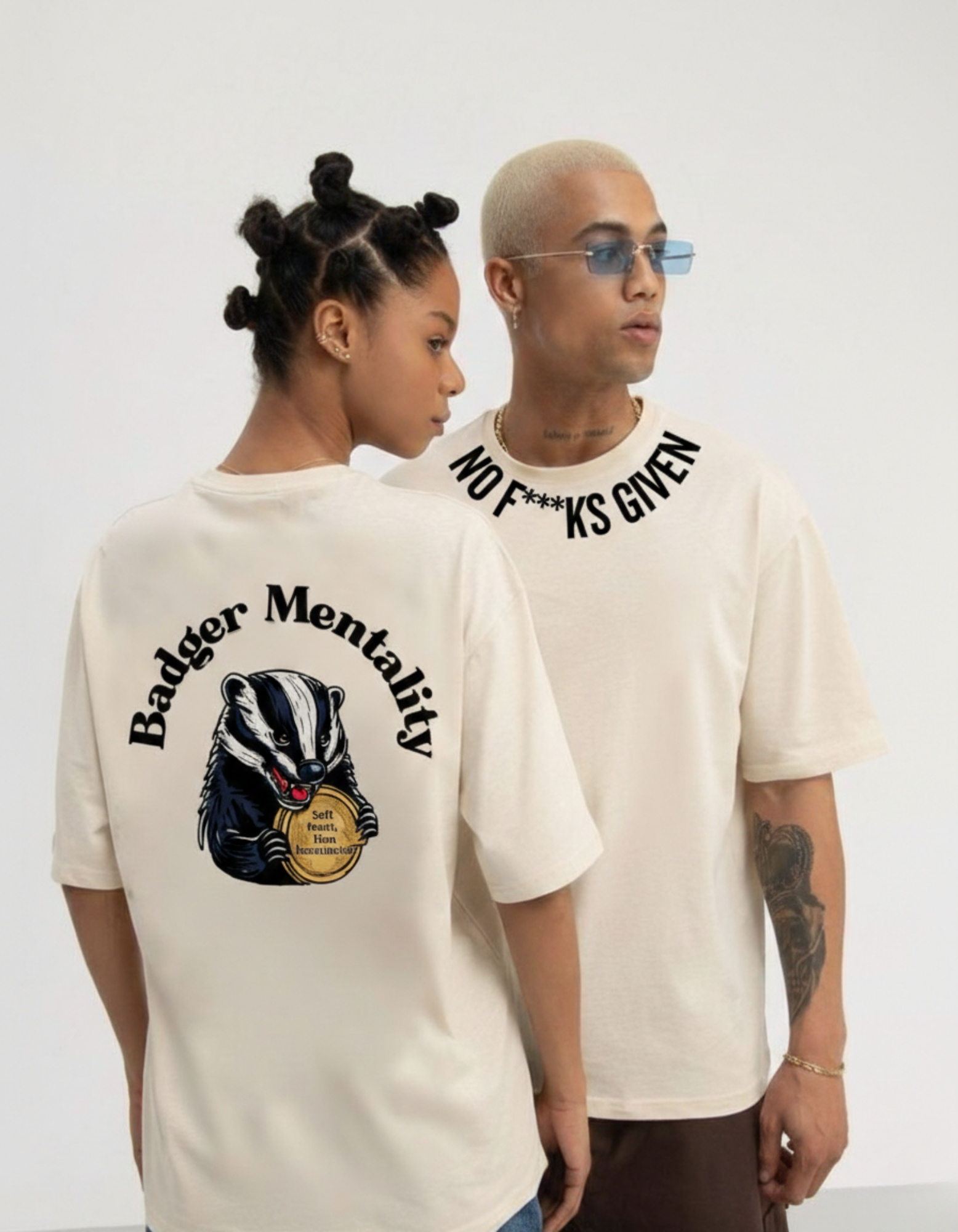 Zero F’s Oversized Tee