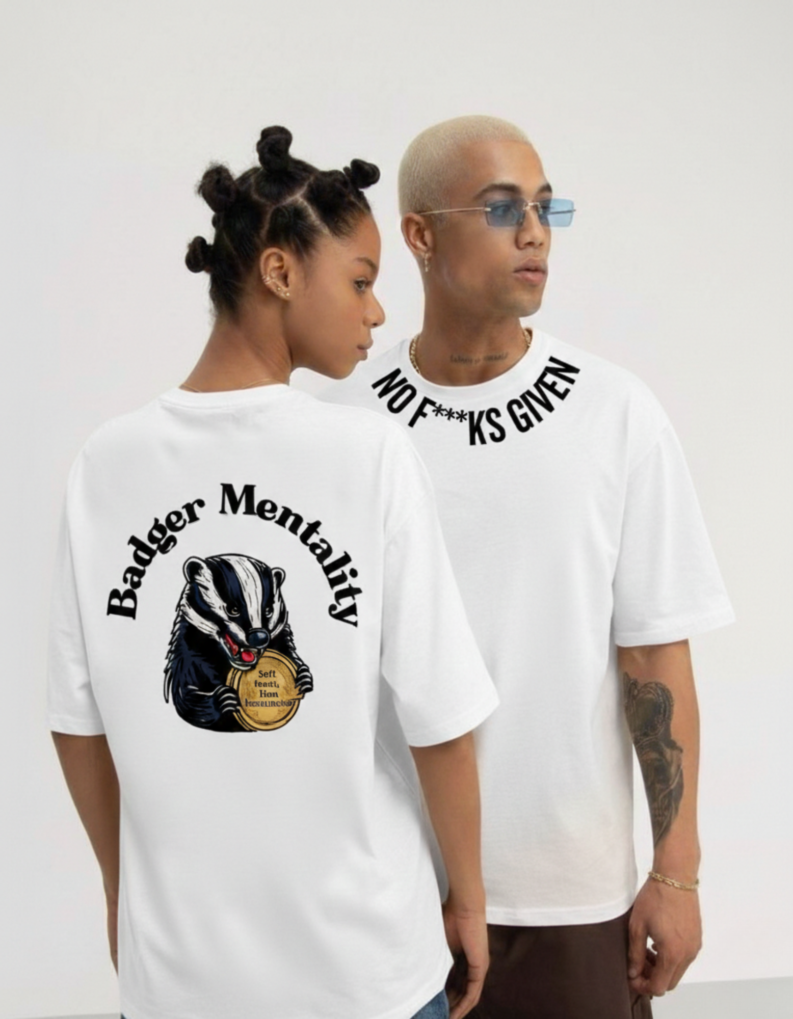 Zero F’s Oversized Tee