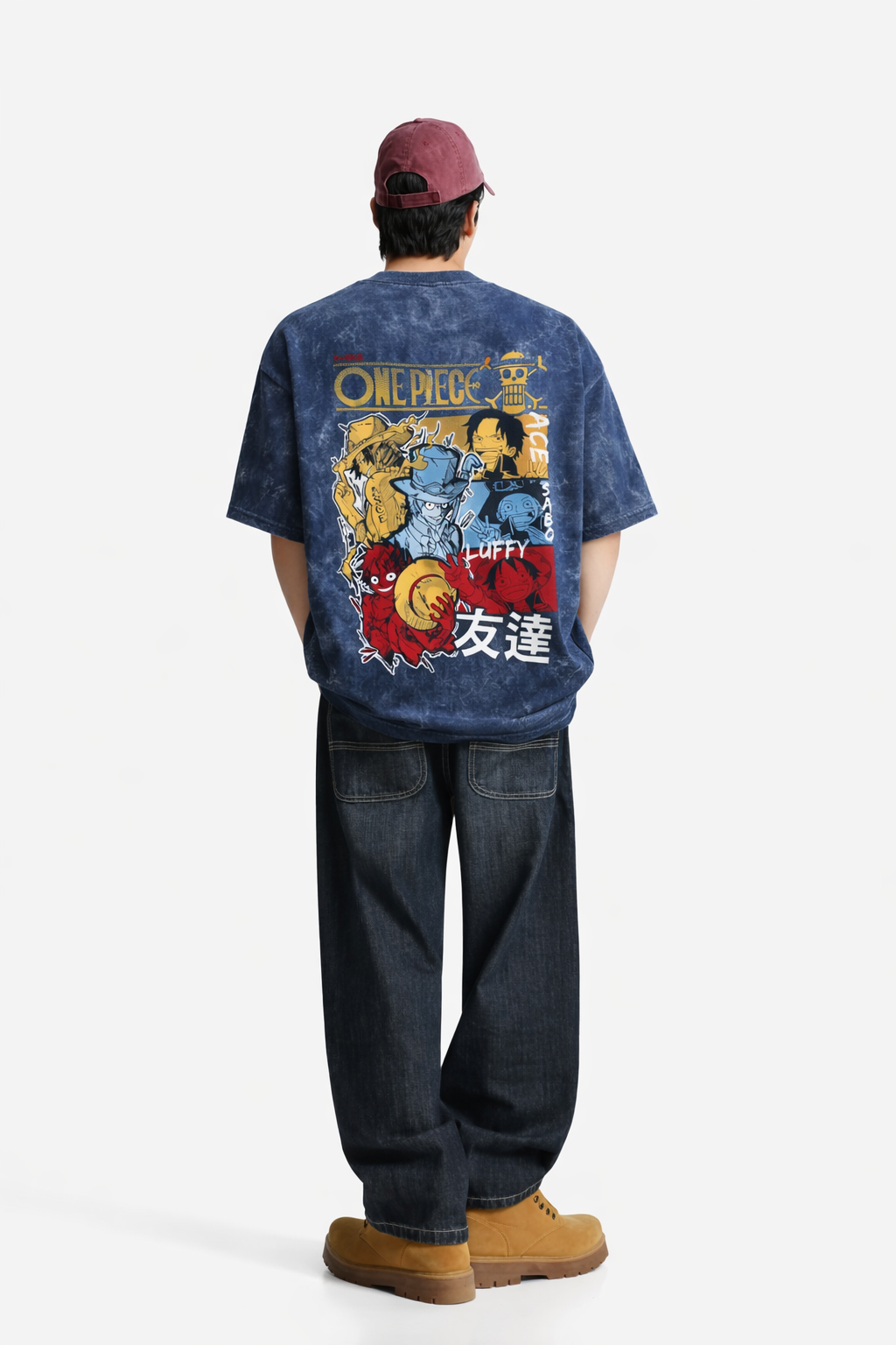 Nakama Acid Washed Tee