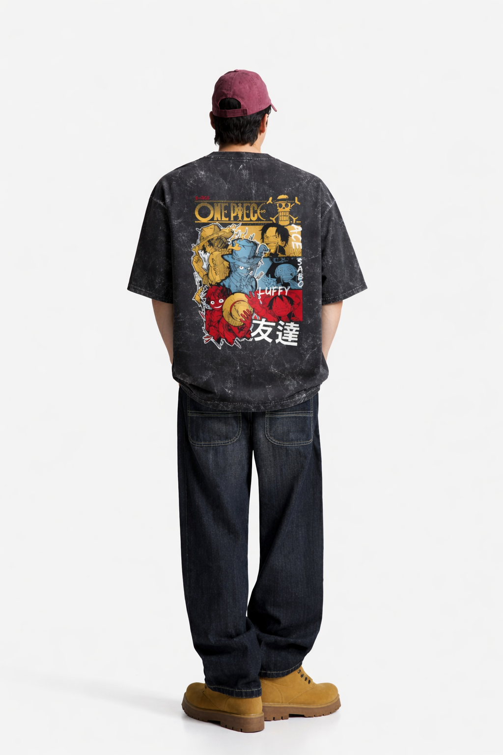 Nakama Acid Washed Tee