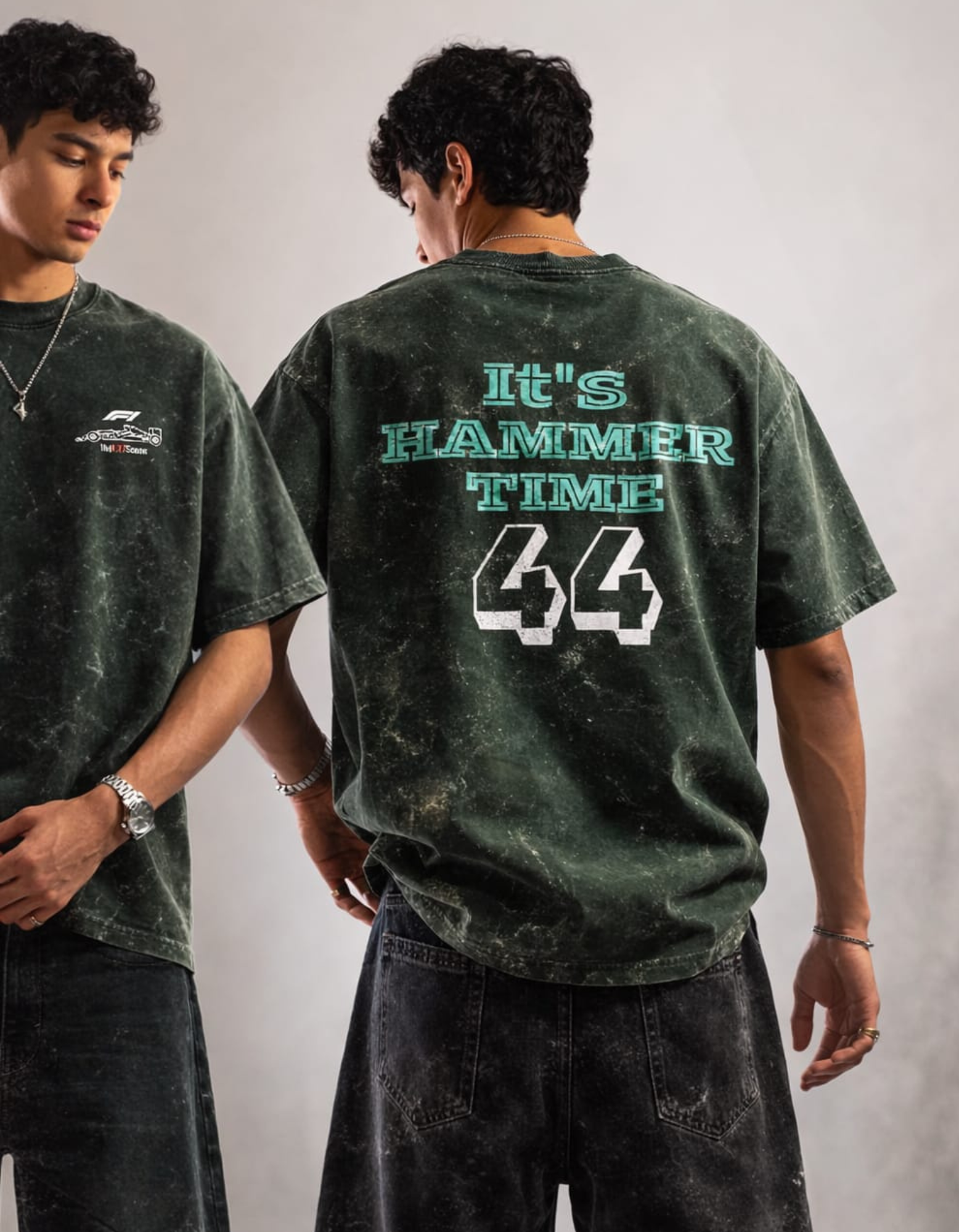 HAMMER 44 Acid Washed Tee